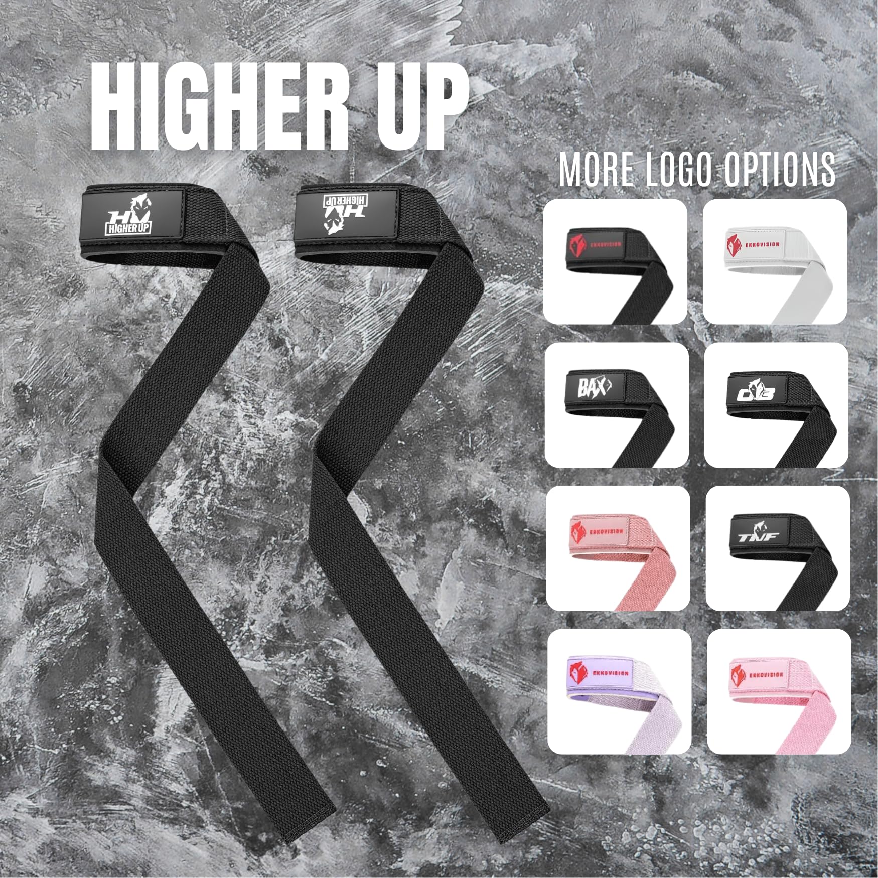 Weight Lifting Straps, Wrist Support for Men, Heavy Duty Thick Comfortable Lifting Straps, Secure Fit, Enhanced Grip, Straps for Weightlifting & Gym Training, Black - Image 6